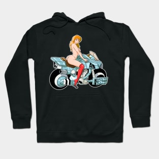 Girl bike Hoodie